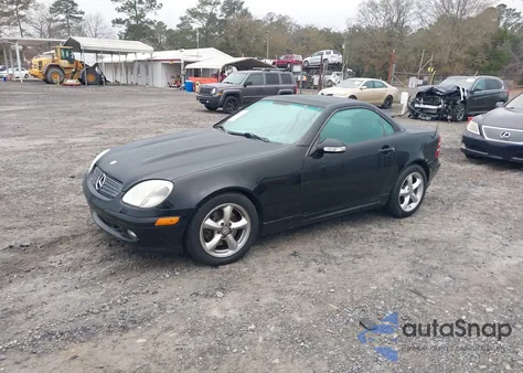 2001 Mercedes-Benz Slk 320 from USA, damaged, VIN WDBKK65F21F220188